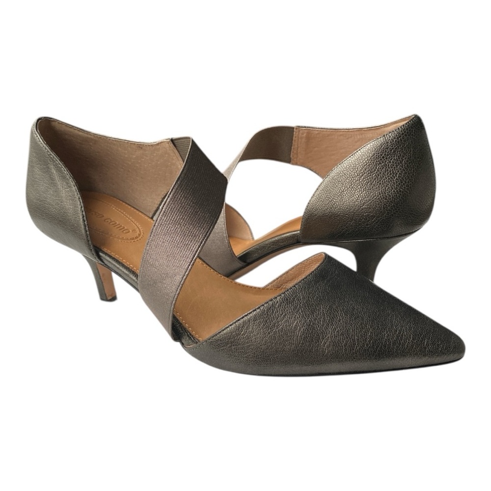 Corso Como Gray Heels Sleek Pointed Toe